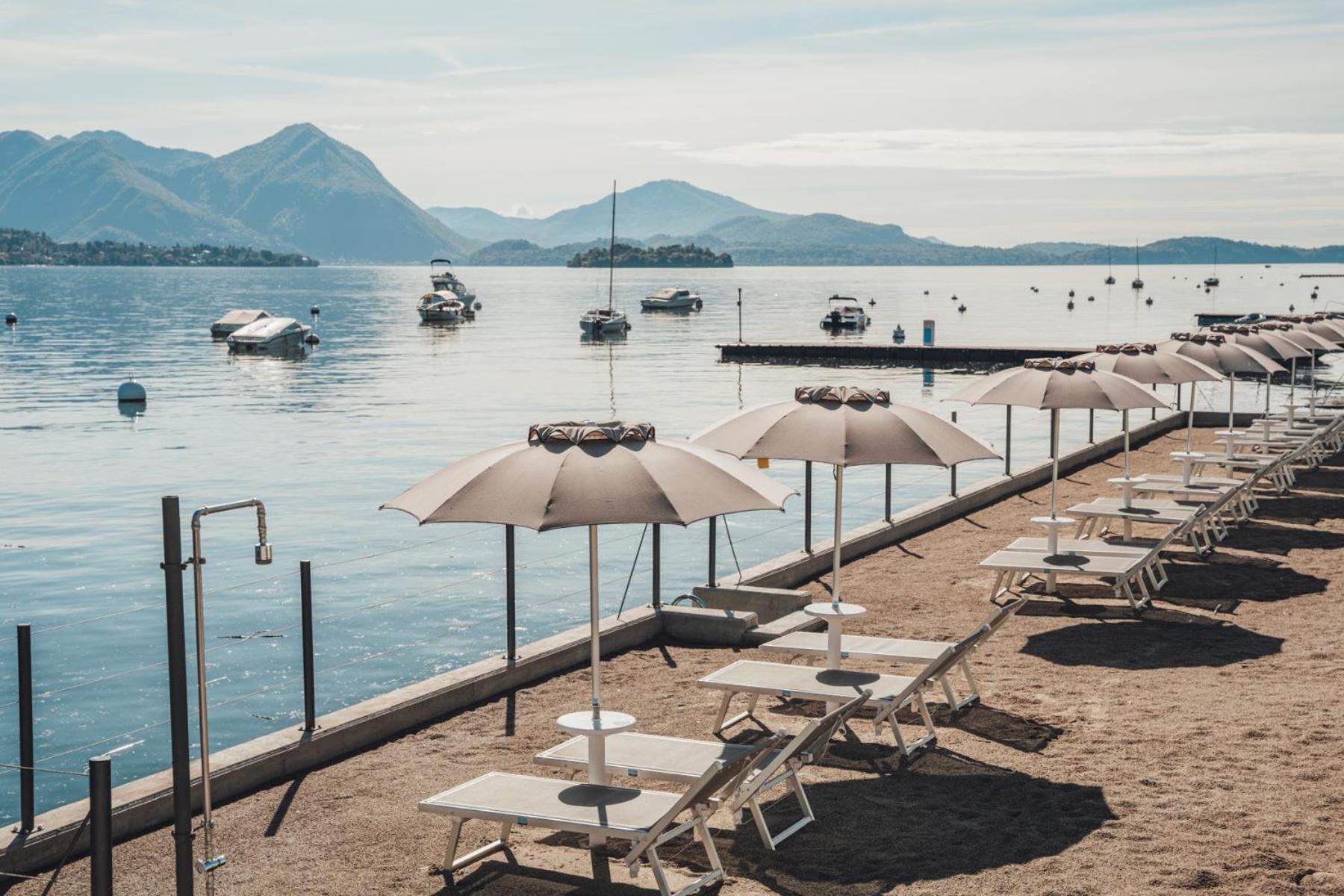 Lago Maggiore Bay Бавено Екстериор снимка