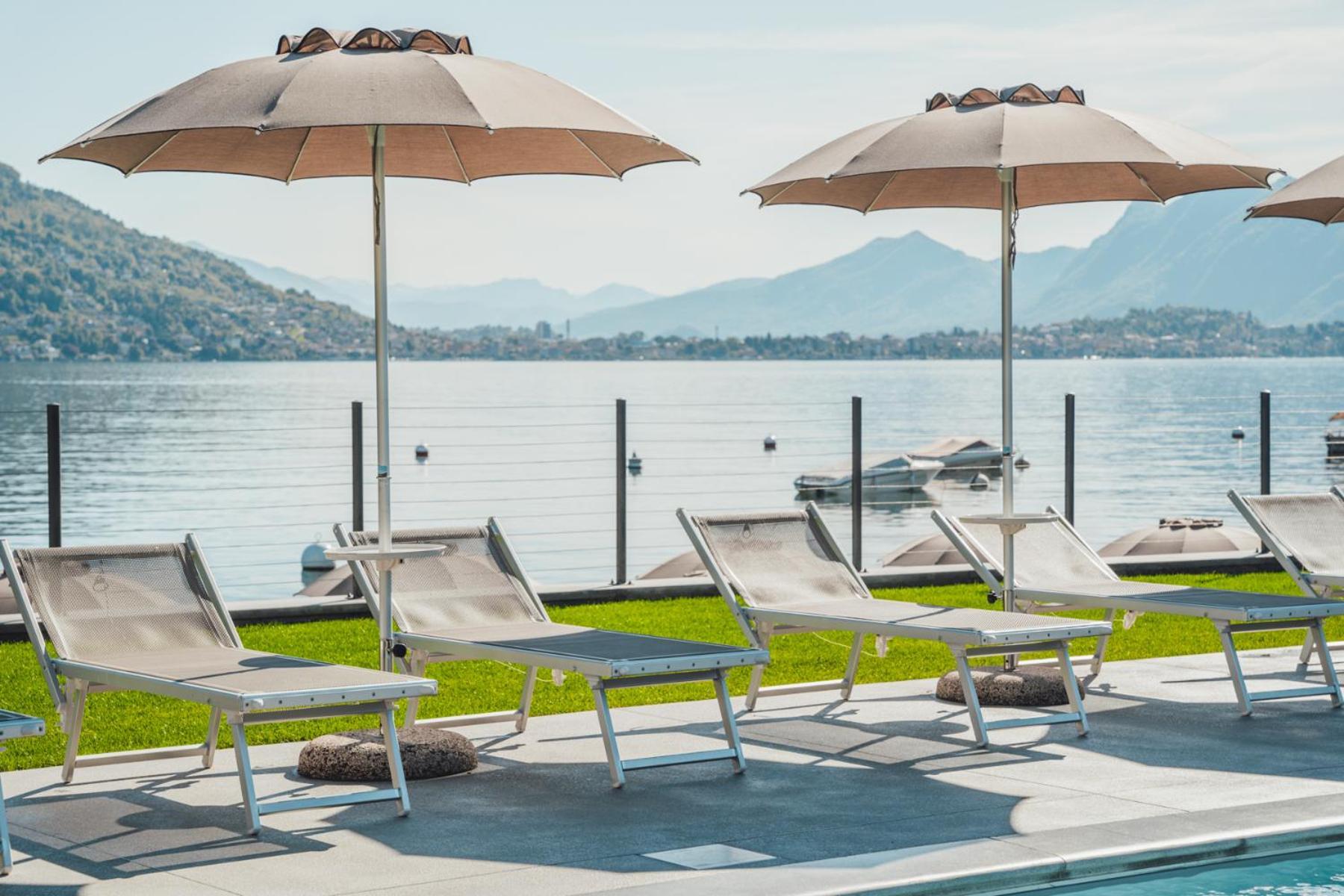 Lago Maggiore Bay Бавено Екстериор снимка