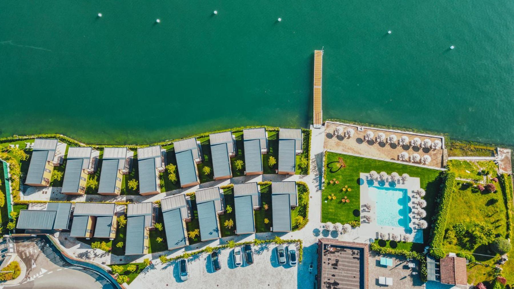 Lago Maggiore Bay Бавено Екстериор снимка